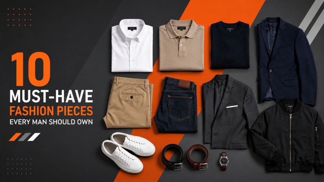 10 Must-Have Fashion Pieces Every Man Should Own