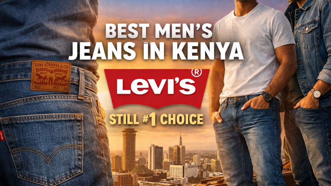 Best Men’s Jeans in Kenya: Why Levi’s Is Still the #1 Choice