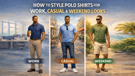 How to Style Polo Shirts for Work, Casual & Weekend Looks