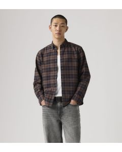 LEVIS  AUTHENTIC BUTTON DWN SHIRT A7210-0063 CHOCOLATE DYE