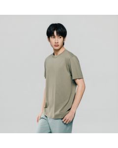 GIORDANO CREWNECK TEE 01026250 SHADED MOSS 56