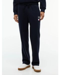 TOMMY HILFIGER EMBRO FLAG JOGGER MW0MW45245 NAVY BLUE