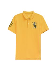 GIORDANO 3D LION POLO DAFFODIL YELLOW 18