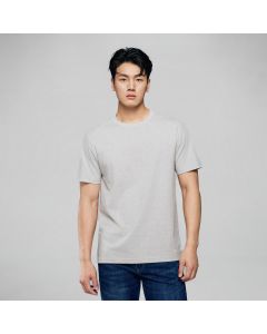 GIORDANO CREWNECK TEE 01026250 HEATHERSILVER 47