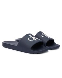 CALVIN KLEIN SLIDE MOLDED EVA HM0HM02335 NAVY WHITE
