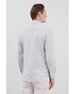 CORTEFIEL LINEN SHIRT 2219162 BLUES 80