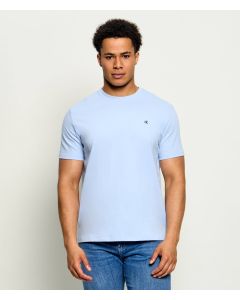 CALVIN KLEIN SS CLASSIC MONOGRAM TEE LV14RD254G BREEZY BLUE