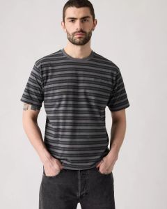 LEVIS RED TAB VINTAGE TEE A0637-0191 OVERDYE STRIPE