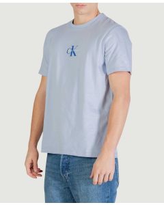 CALVIN KLEIN SS 30S MICRO MONOLOGO TEE LV04RB866G ESTATE BLUE