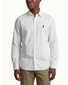 POLO CLASSIC OXFORD LS SHIRT 0070650 WHITE