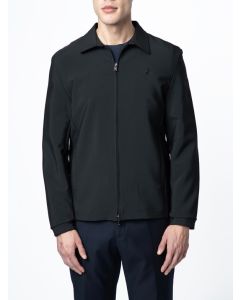 POLO ESSENTIAL TECH HARRINGTON JACKET 0070739 BLACK