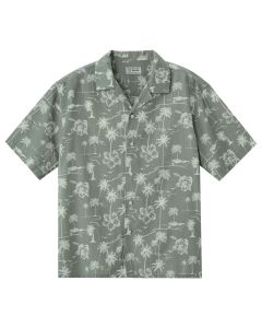 GD LINEN PRINT SS SHIRT