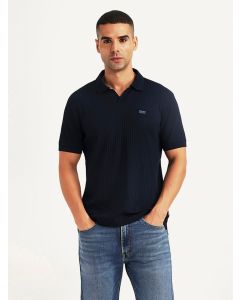 LEVIS JOHNNY POLO RIB 005V3-0002 JOHNNY CO NAVY