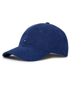 TOMMY HILFIGER FLAG CORD 6 PANEL CAP AM0AM14530 PREPPY NAVY OS