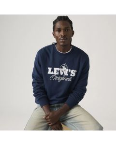 LEVI’S STANDARD GRAPHIC CREWNECK SWEATSHIRT 38423-0164 LEVI’S ORIGINAL – BLUE