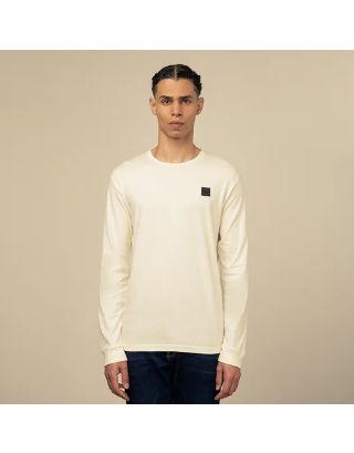 POLO MEN CREW NECK LONG SLEEVE TEE 0055639 – OFF WHITE