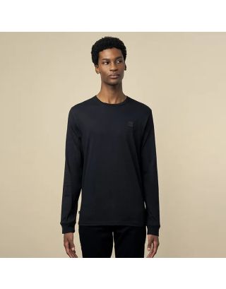 POLO MEN CREW NECK LONG SLEEVE TEE 0055641 – BLACK
