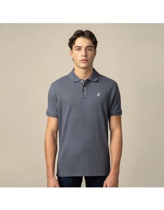 POLO MEN PIQUE SHORT SLEEVE GOLFER 0055654 – DARK GREY