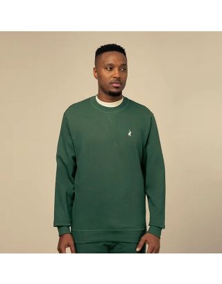 POLO MEN AAKIL CREWNECK SWEATSHIRT 0055980 – DARK GREEN