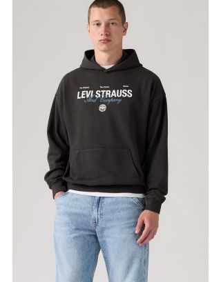 LEVIS SUNSET GRAPHIC HOODIE 0065D-0002 JET BLACK