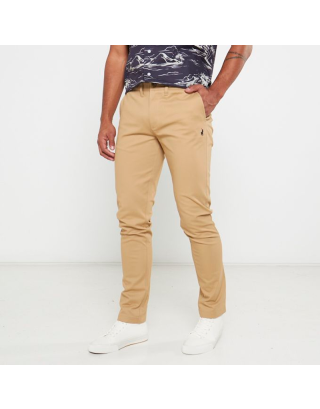 Polo Venice Slim Fit Men's Chino 0034849 Khaki