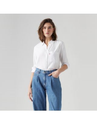 LEVIS DARLENE UTILITY SHIRT WHITE