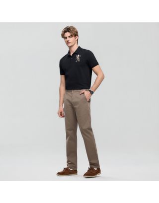 GIORDANO SLIM TAPERED CHINO 01116047 DRK CHESTNUT KHKI 52