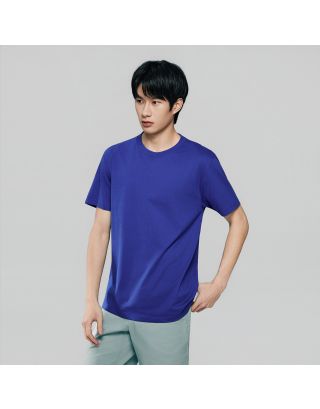 GIORDANO CREWNECK TEE 01026250 MID NIGHTBLUE 65
