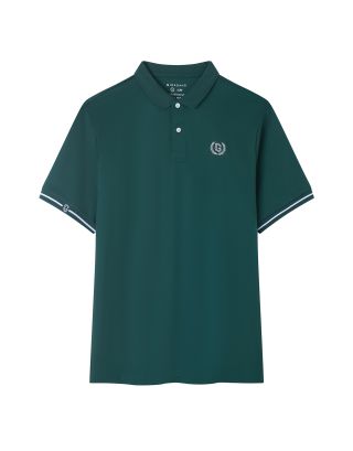 GIORDANO LIQUID TOUCH POLO 01016285 MIDNIGHT JADE GREEN 22