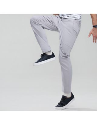 GIORDANO SLIM TAPER CHINO 01116047 LIGHT GREY 14