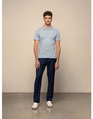 POLO ESSENTIAL PIQUE GOLFER 0041454 LIGHT BLUE