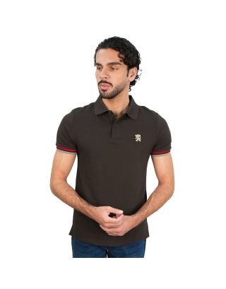 GIORDANO EMBROIDERY LION 01016240 WOODBARK KHAKI 50
