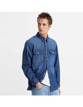 LEVI'S MEN JACKSON WORKER SHIRT 0034E-0000 – DARK WASH