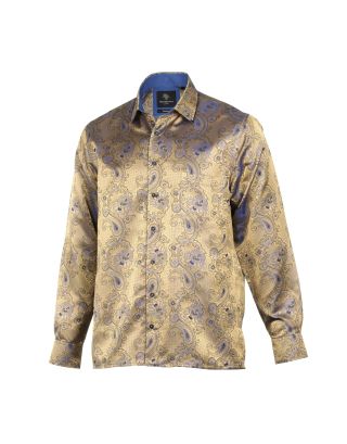 PRESIDENTIAL PAISLEY FLOWER P25LT41LSHM GOLD L
