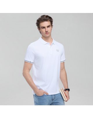 GIORDANO LIQUID TOUCH POLO 01016285 SIGNATURE WHITE 01