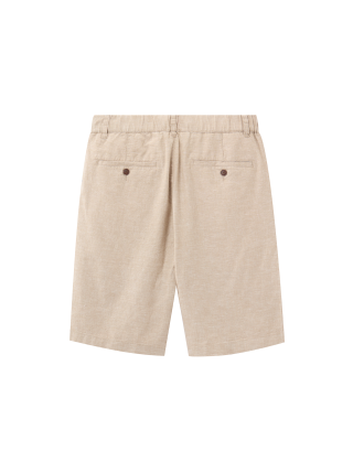 GIORDANO CTN BERMUDA SHORT 01105202 CROCKERY KHAKI 07