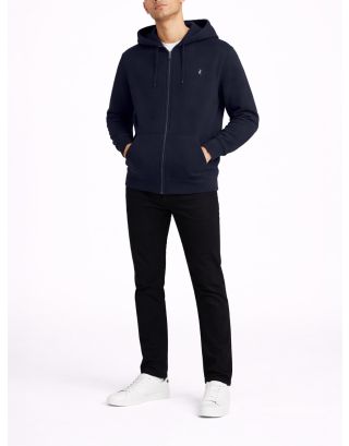 POLO ESSENTIAL FLEECE HOODIE 0072612 NAVY