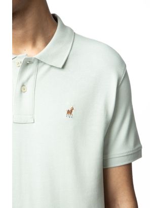 POLO ESSENTIAL PIQUE SS GOLFER 0070523 SAGE