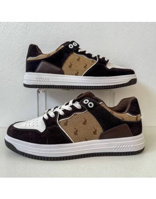 POLO COLOUR BLOCK JACQUARD SNEAKER 0056056 STONE