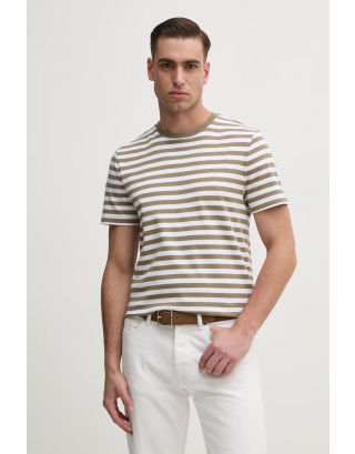 MKR STRIPE CREWNECK CS55FL1HG2 SAFARI