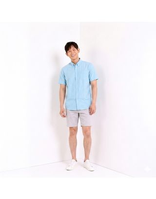 GIORDANO WRINKLEFREE 01046208 MISTY SURF 74