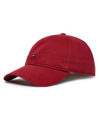 TOMMY HILFIGER FLAG 85 6 PANEL CAP AM0AM12531 REGATTA RED