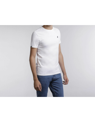 POLO CREWNECK TSHIRT WHITE
