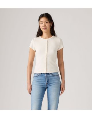LEVIS RORY BUTTON THROUGH SS 0086M-0001 EGRET