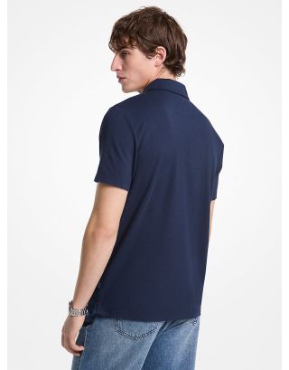 MKR ZIP PIQUE SS POLO