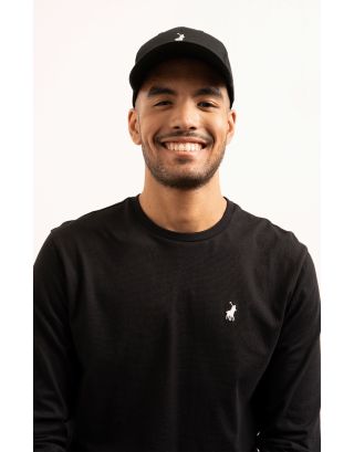 POLO 6 PANEL CLASSIC PEAK 0011281 BLACK