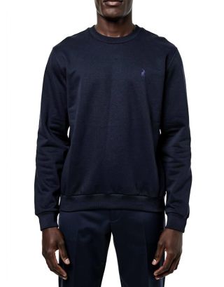 POLO ESSENTIAL COTTON CREW LS KNITWEAR 0072601 NAVY