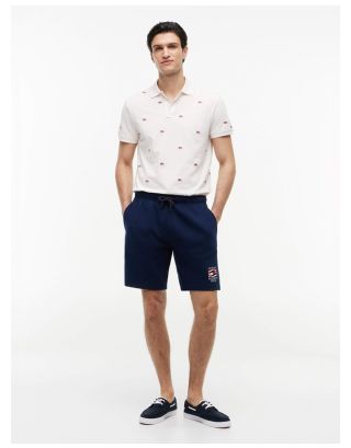 TOMMY HILFIGER REG EMB POLO MW0MW43376 IVORY PETAL
