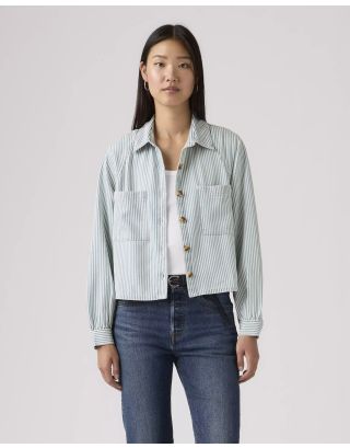 LEVIS TINI LEVIS UTILITY SHIRT 005EV-0006 HADLEY STRIPE VINT