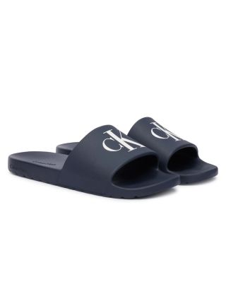 CALVIN KLEIN SLIDE MOLDED EVA HM0HM02335 NAVY WHITE